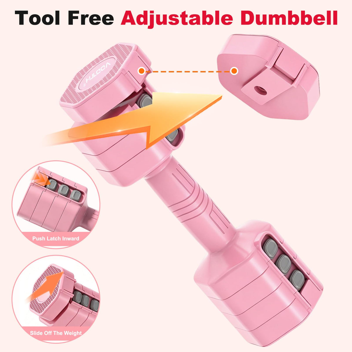Adjustable Dumbbell Set 5/10 LB Pair C39719