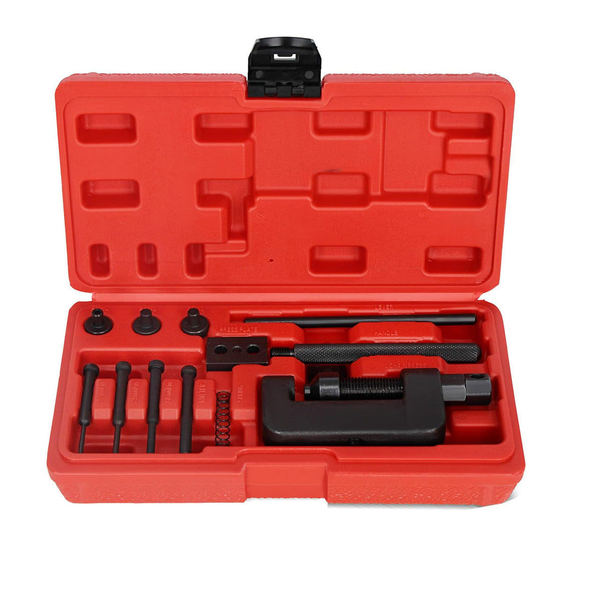 13 Pc Motorcycle Chain Breaker and Riveting Tool Kit C485