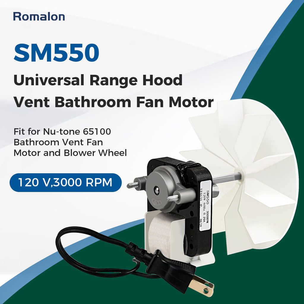Bathroom Fan Motor Replacement Kit Q38797