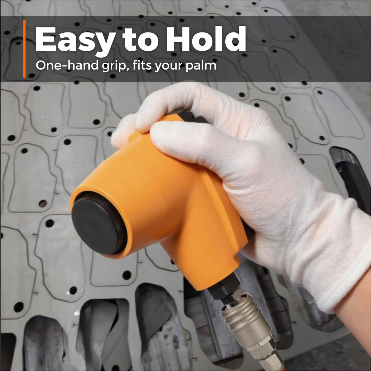 Pneumatic Palm Hammer with Non-Marring Tip F339
