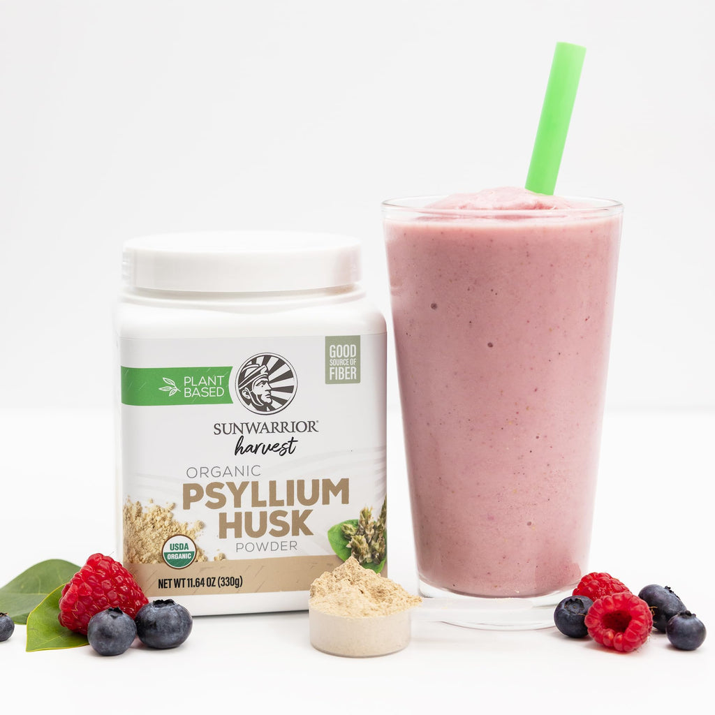 Organic Psyllium Husk Powder Fiber 66 Servings Q8666