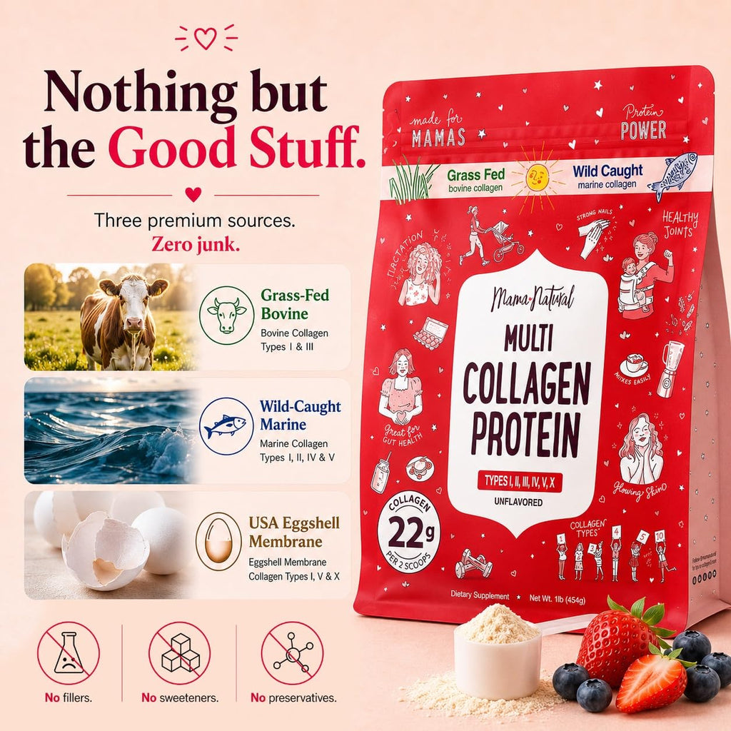 Unflavored Hydrolyzed Multi Collagen Protein Powder 16 Oz X8915