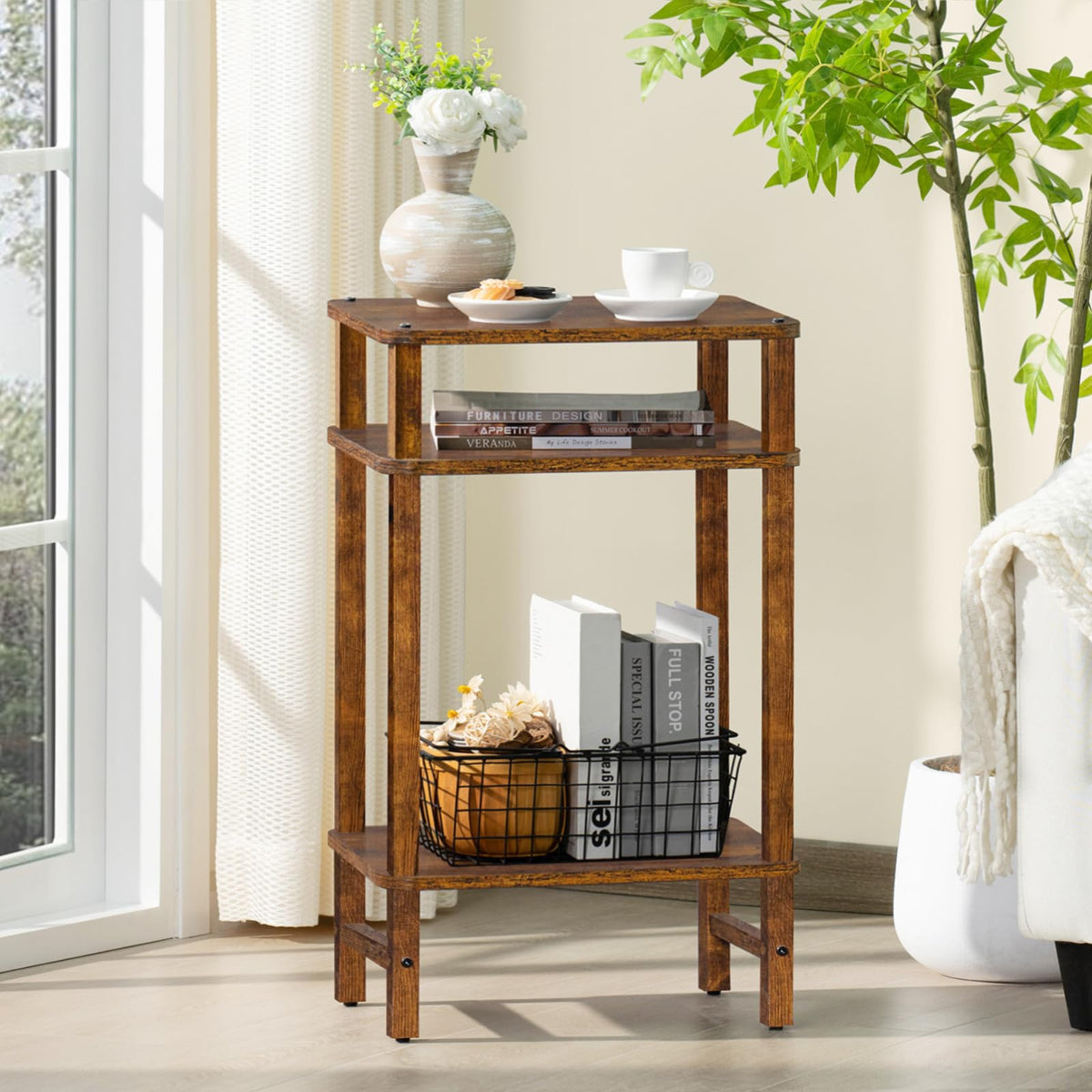 Brown Industrial End Tables L519733