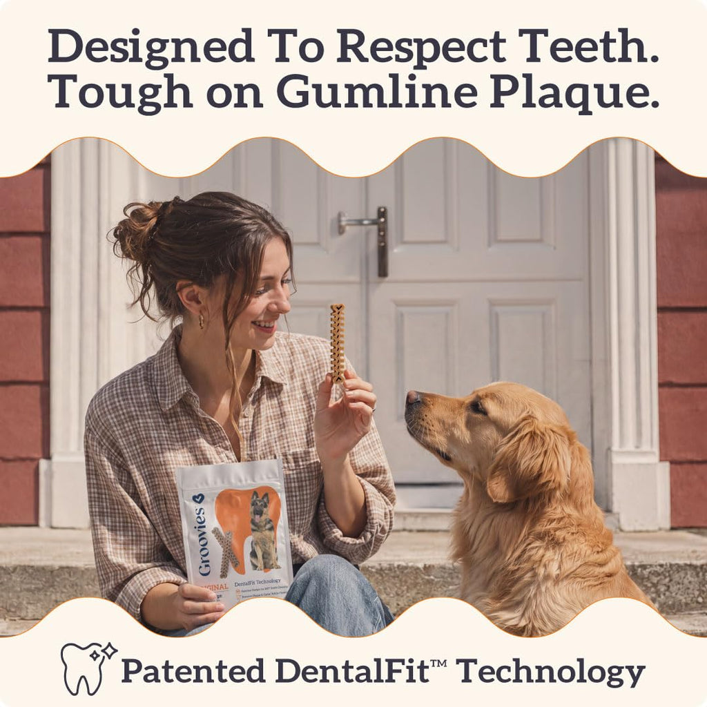 Small Flexible Dog Dental Chews 22Ct G48683