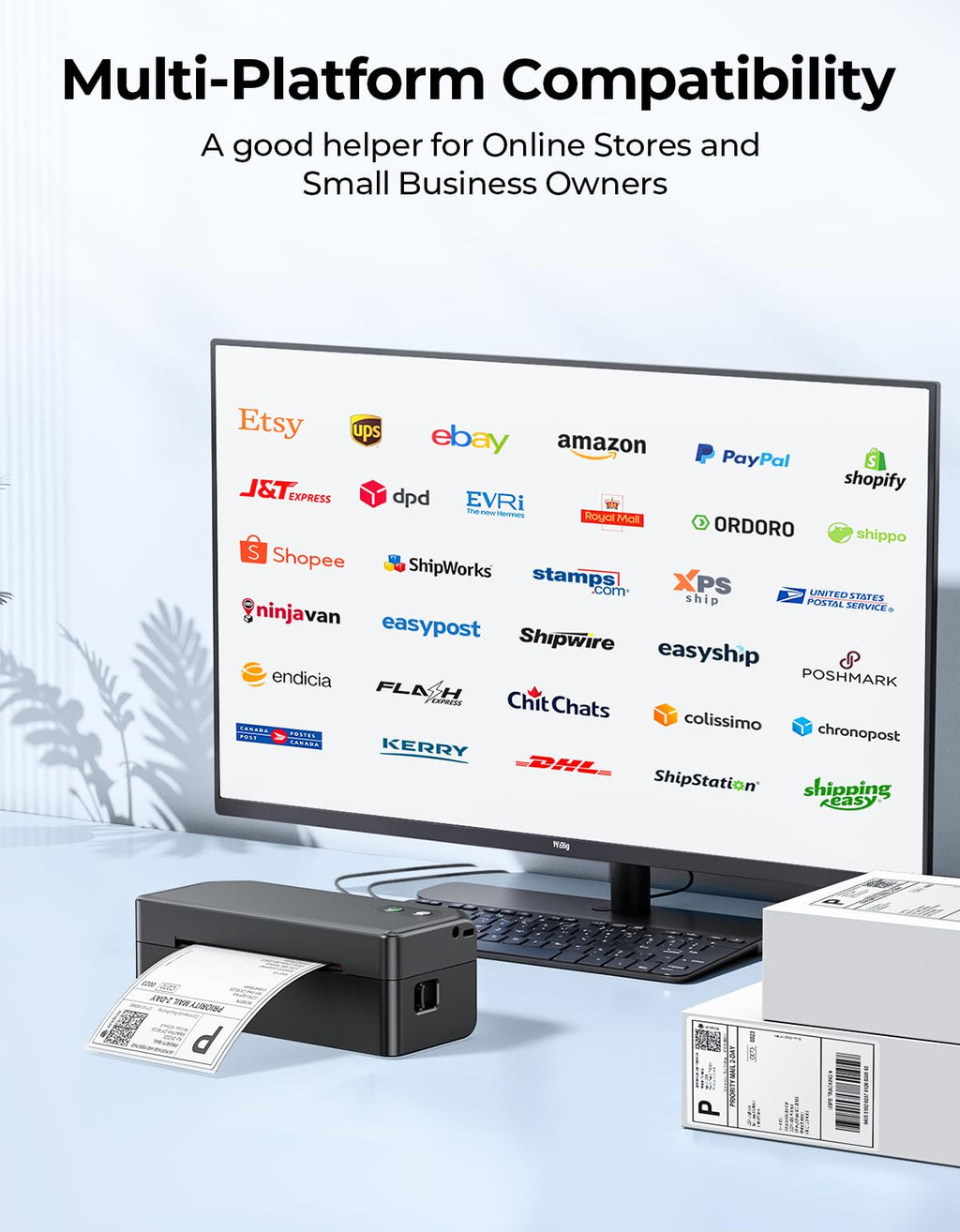 Bluetooth Thermal Label Printer U67751