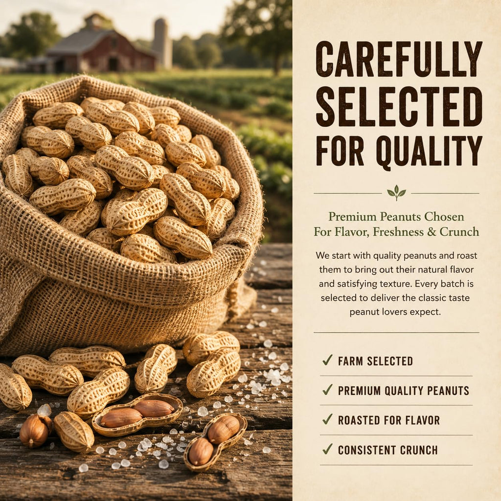 Roasted Salted Peanuts In Shell 1 LB G418886