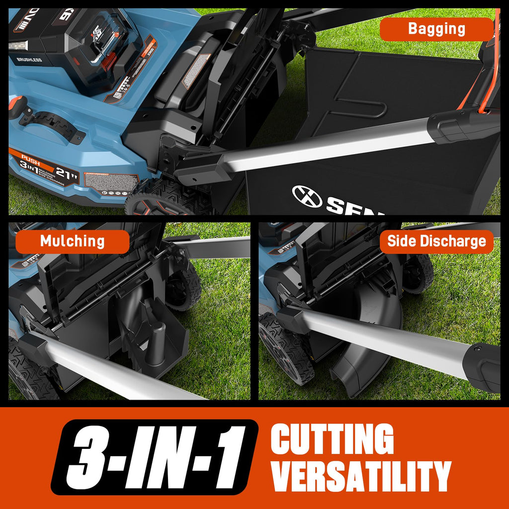 60 Volt Max 21-Inch Cordless Push Lawn Mower O3900