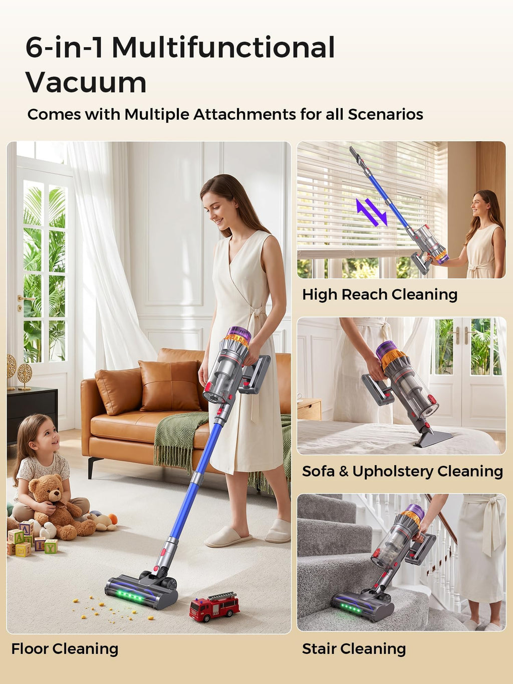 Cordless Stick Vacuum Cleaner X4107
