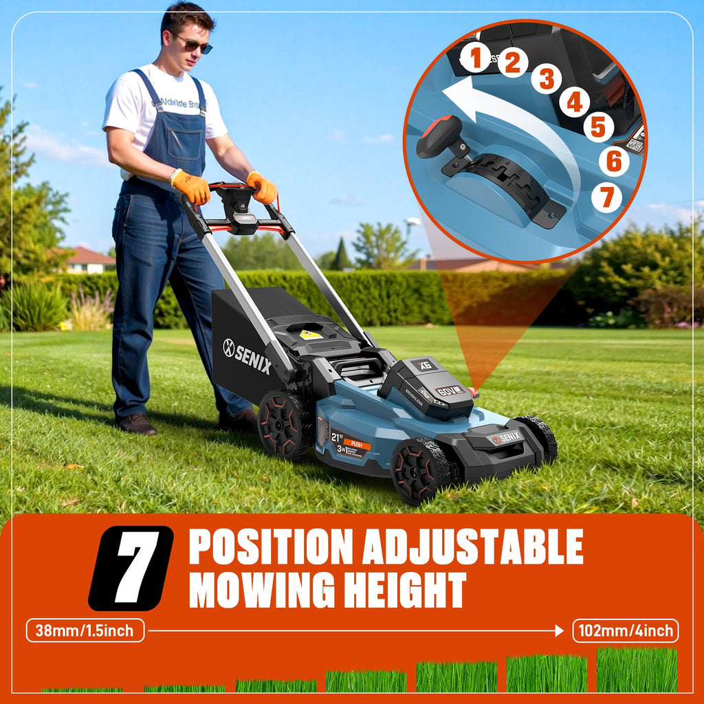60 Volt Max 21-Inch Cordless Push Lawn Mower O3900