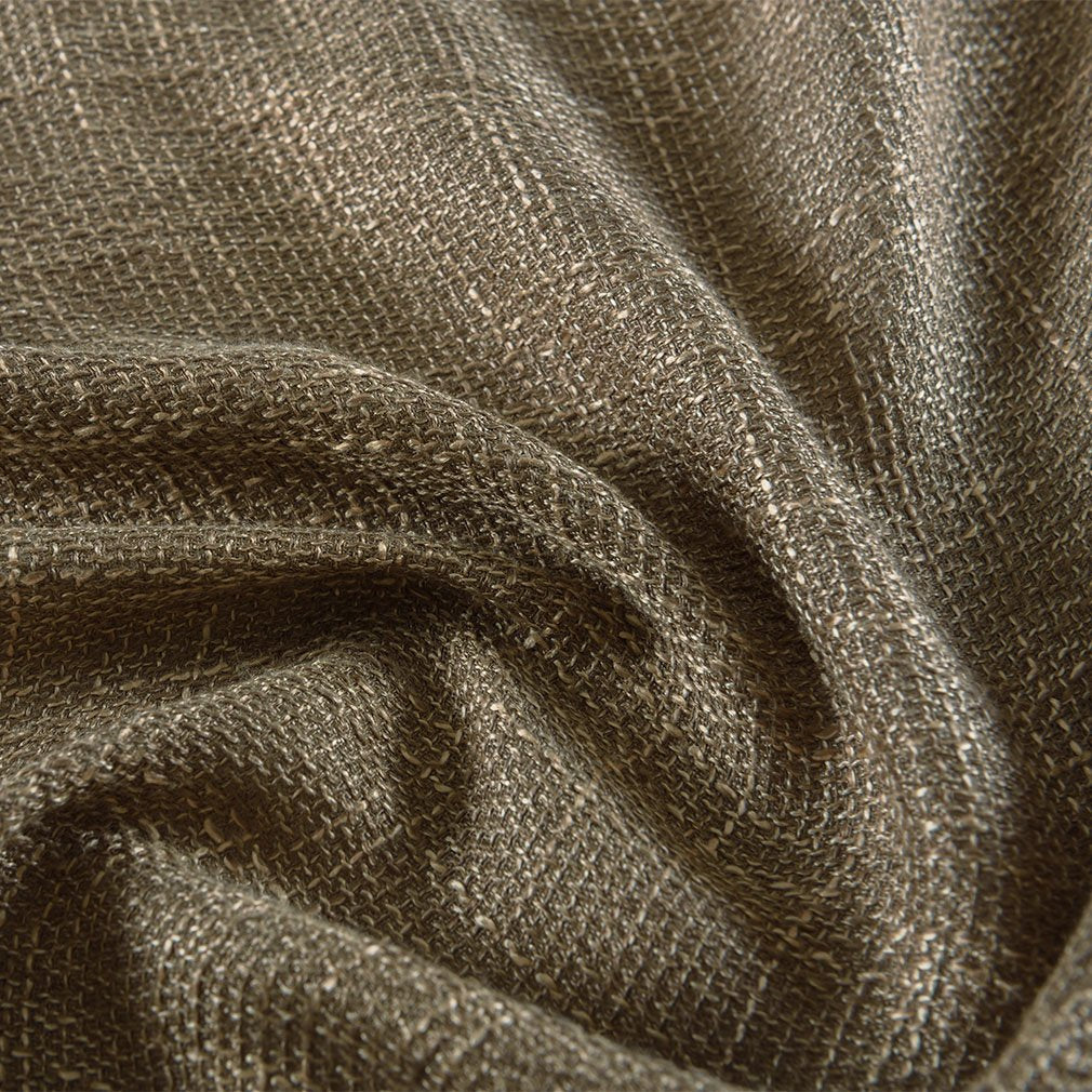 Soft Burlap Natural Tan Rod Pocket Window Curtain Panel 37" x 84" P95642