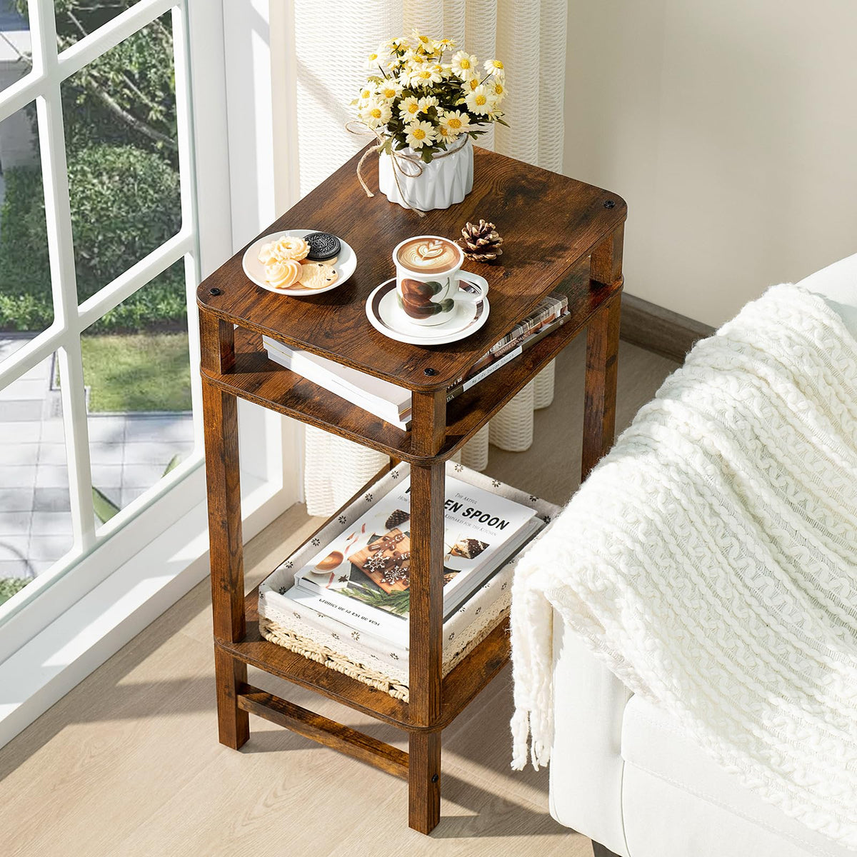 Brown Industrial End Tables L519733