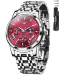 Men Dress Chronograph Stainless Steel Watch D13051