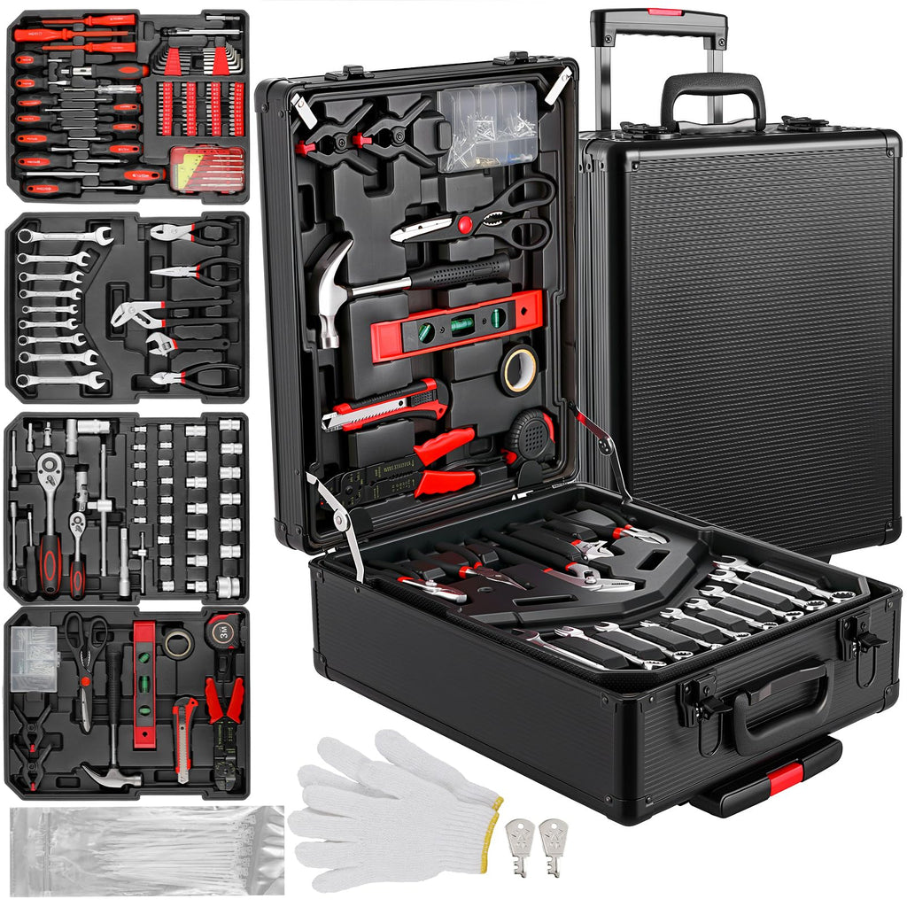 799-Piece Mechanic Tool Set with Rolling Tool Box B3934