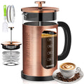 34oz Stainless Steel French Press Coffee Maker Y500846