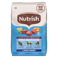 Large Breed Dry Dog Food with Beef 40 lb Bag N74244