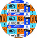 Orange 10/3 Indoor NMB Cable 100ft Coil R1374