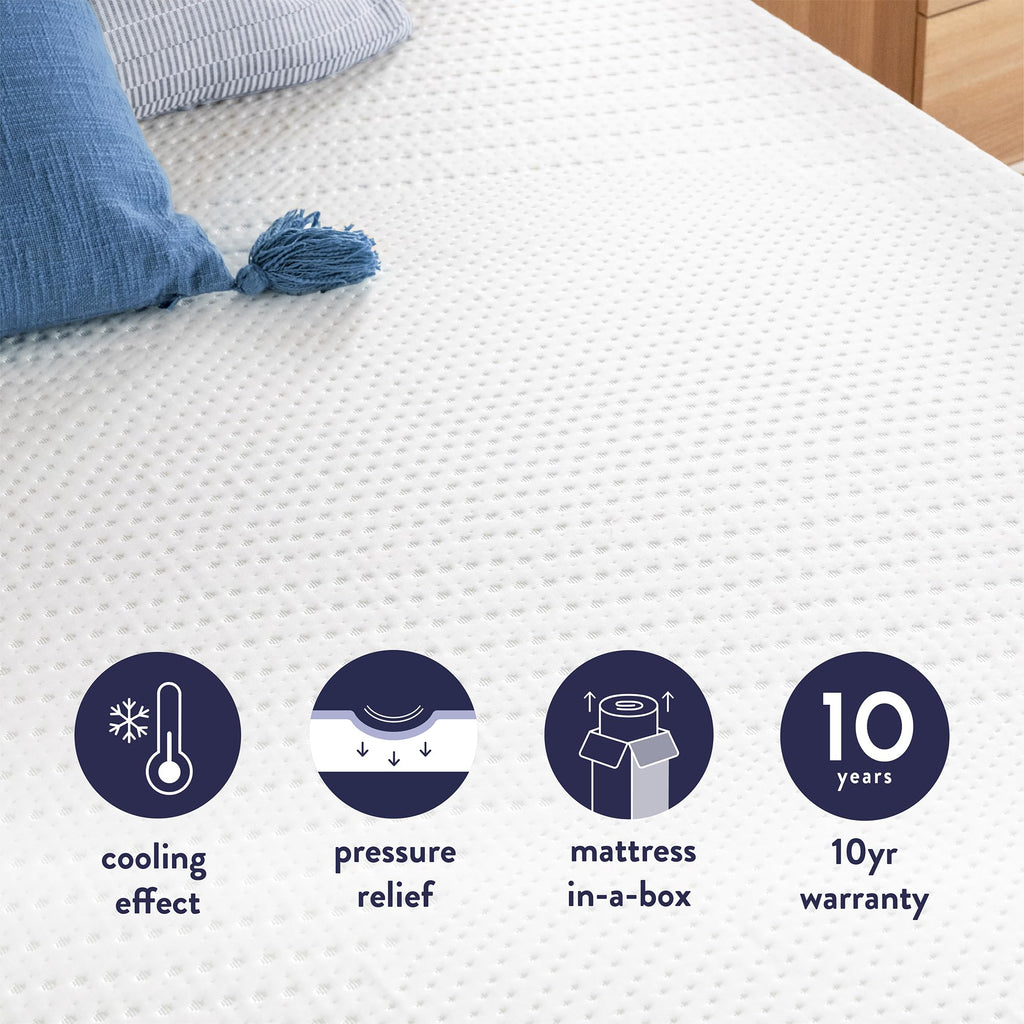 5 Inch Twin Cooling Gel Memory Foam Mattress G41188