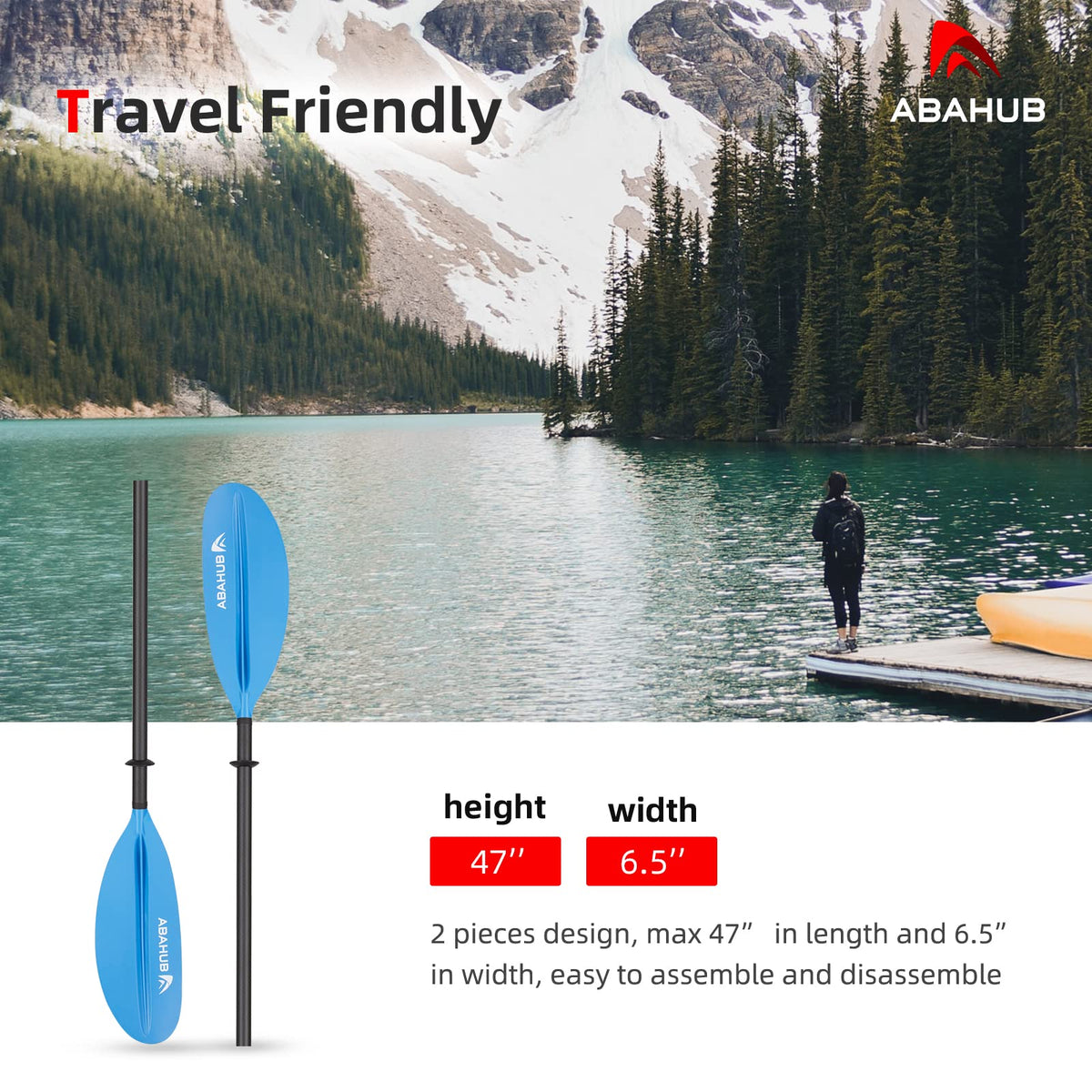 Carbon Fiber Kayak Paddles 90.5 Inches V580749