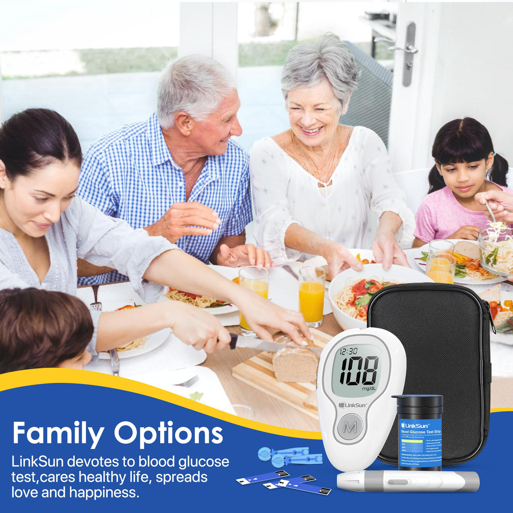 Glucose Monitor Kit, 100 Strips & Lancets S62545