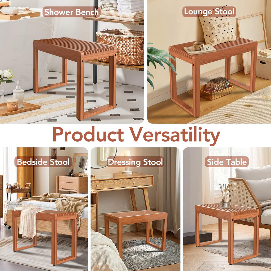 Teak Shower Bench B372686