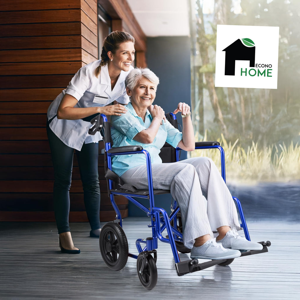 Lightweight Folding Wheelchair with Hand Brakes L5473