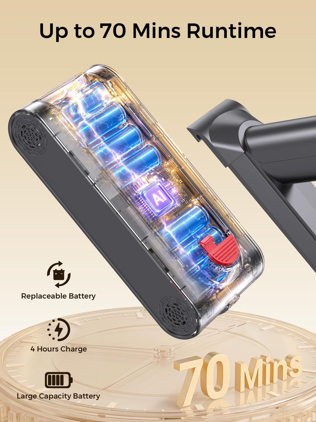 Cordless Stick Vacuum Cleaner X4107