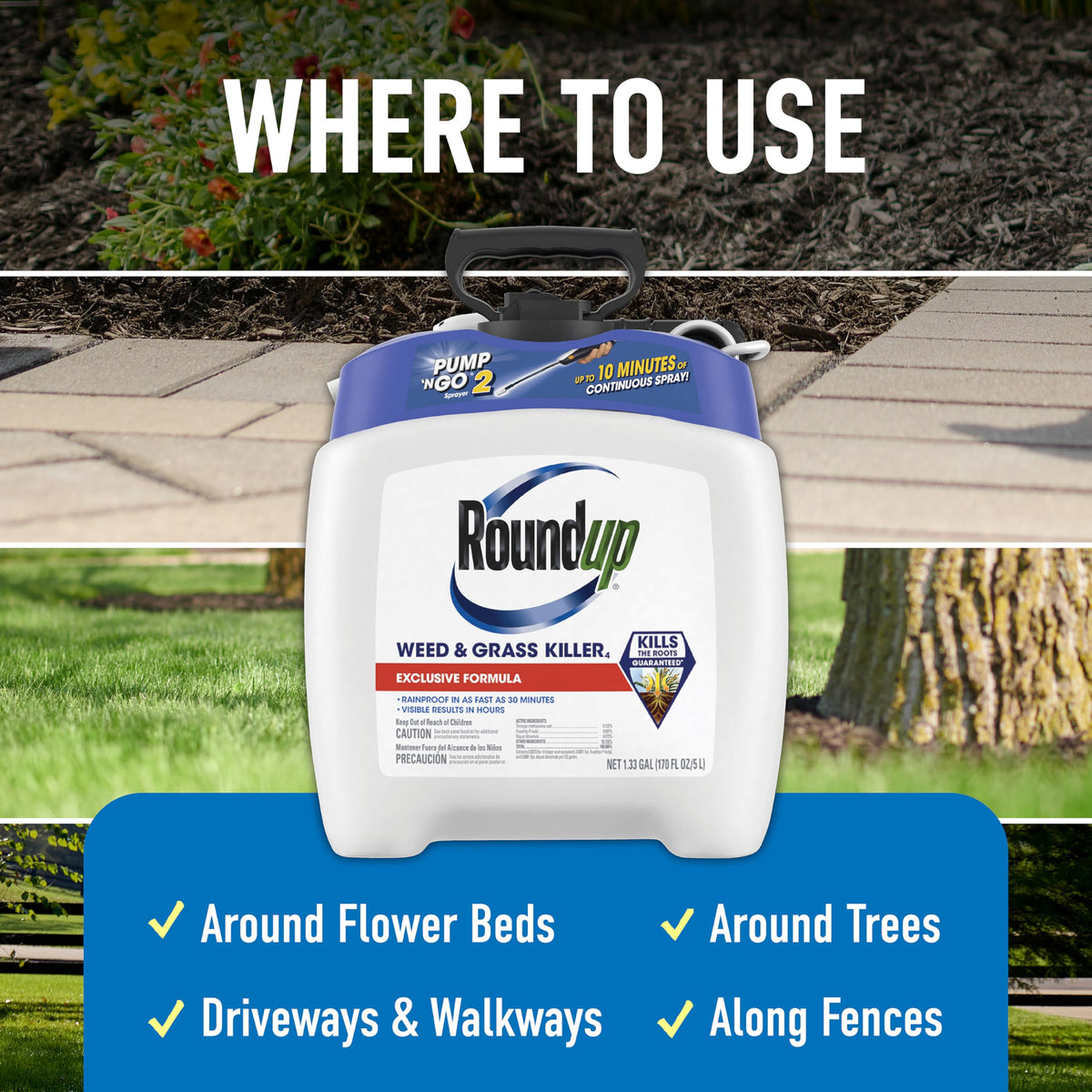 Weed & Grass Killer with Sprayer U573701