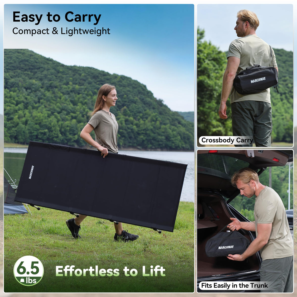 Lightweight Folding Camping Cot Bed N7213