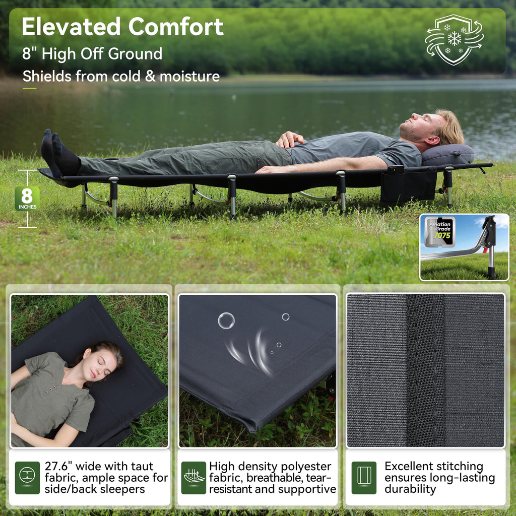 Lightweight Folding Camping Cot Bed N7213