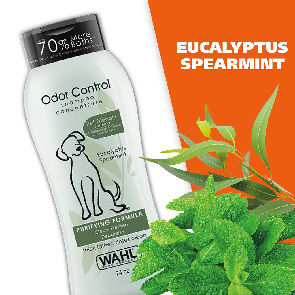 Eucalyptus Spearmint Odor Control Dog Shampoo 24 Oz B35275